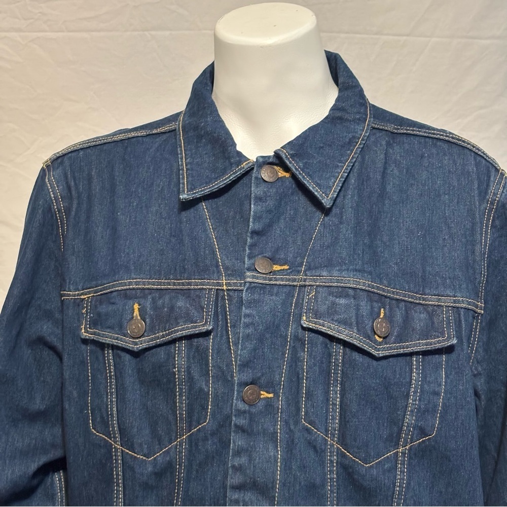 C.E.Schmidt Workwear Jean
Jacket Sz 3XL Denim
Trucker Blue Vintage Coat - Picture 3 of 8